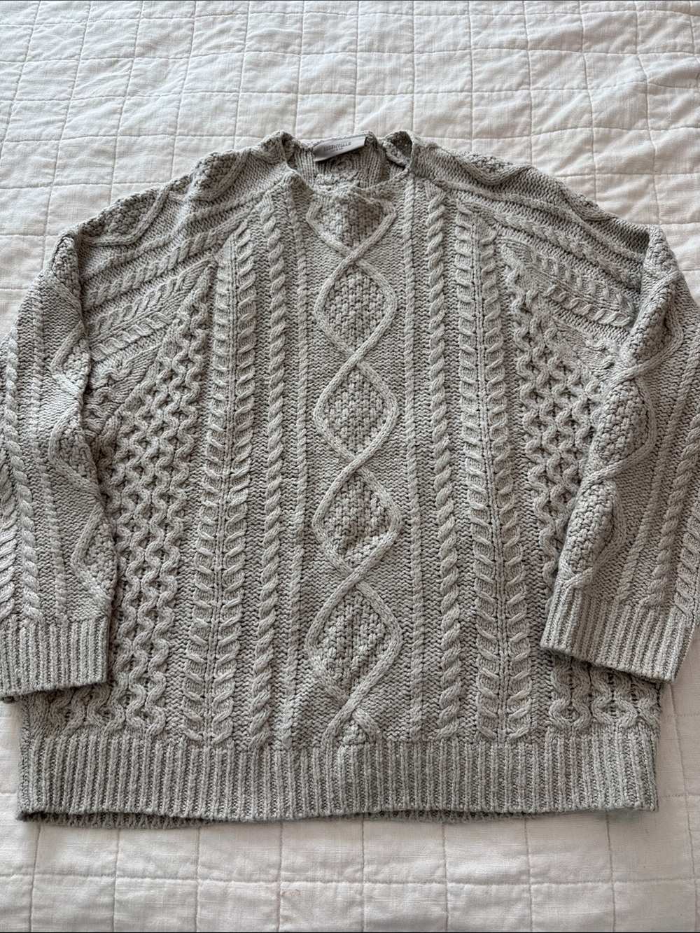 Essentials Fear of God Cable Knit Sweater